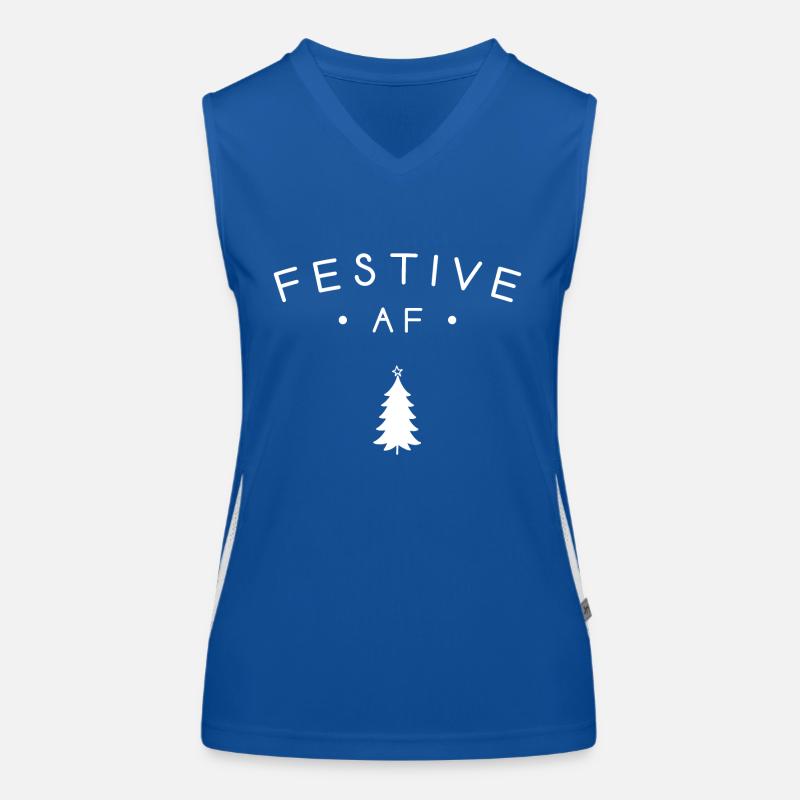 Festlicher AF Funktionelles Kontrast-Tank Top für Frauen