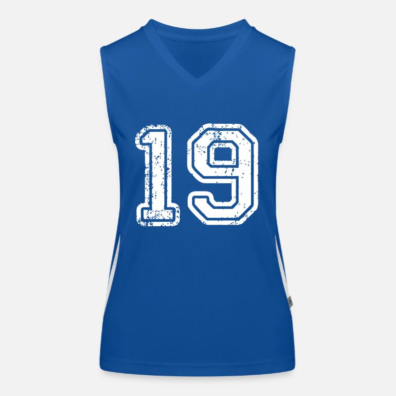 19 Débardeur respirant contrasté Femme