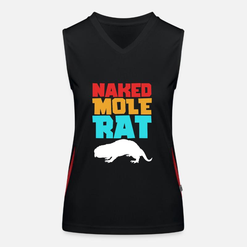 Chiot de sable Débardeur respirant contrasté Femme