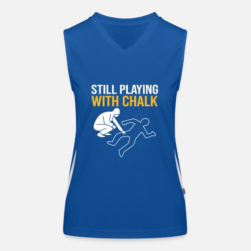 Forensics Forensic Experts Women's Functional Contrast Tank Top