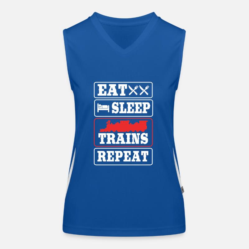 Modelleisenbahn Modellbau Modellbauer Funktionelles Kontrast-Tank Top für Frauen
