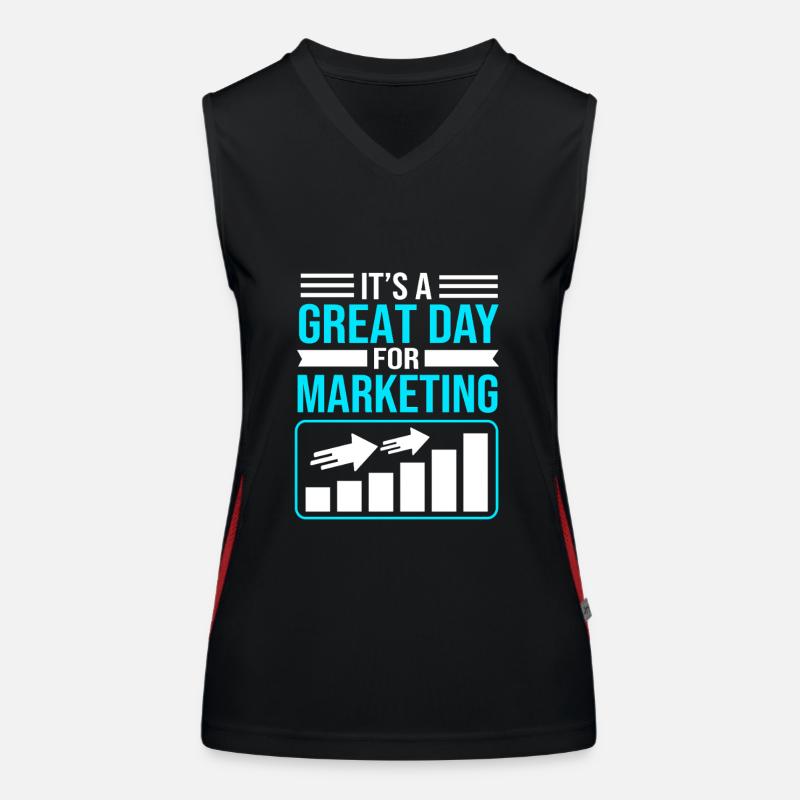 Marketing Manager Women's Functional Contrast Tank Top