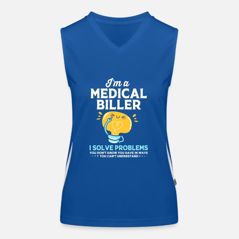 Medical Coder Women's Functional Contrast Tank Top
