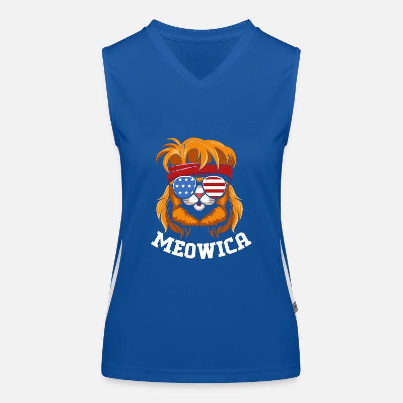 coupe de cheveux mulet Débardeur respirant contrasté Femme