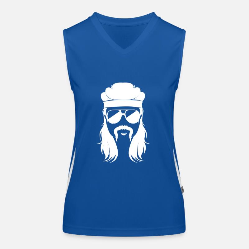 Mulet Coupe de cheveux Mulet Débardeur respirant contrasté Femme