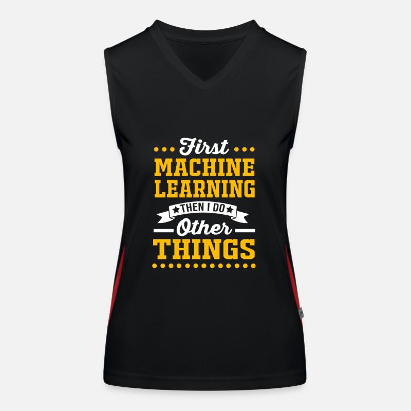 Programmer Coder GPT Women's Functional Contrast Tank Top