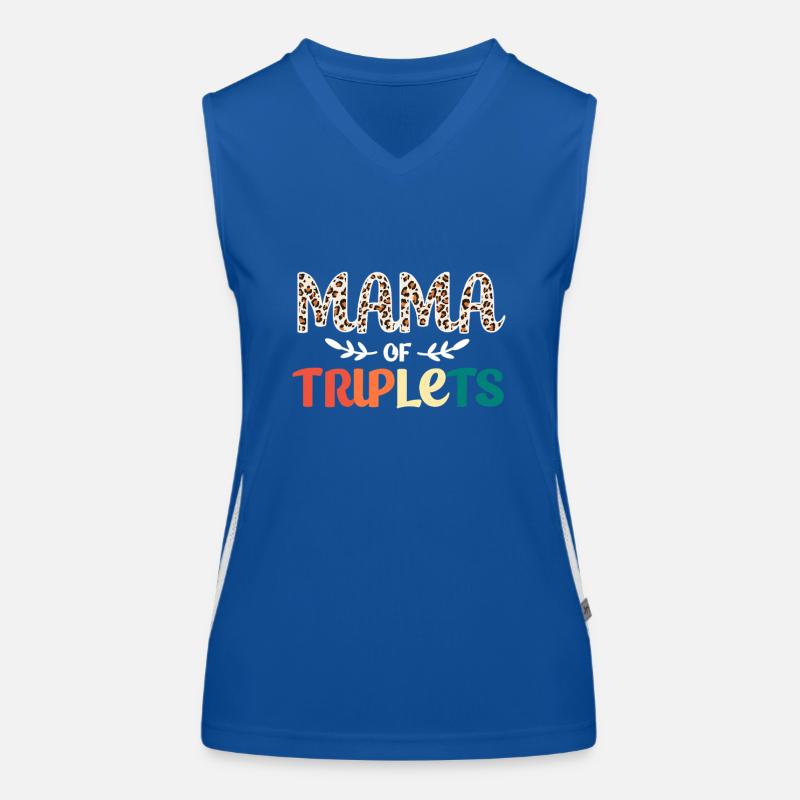 Drilling Mutter Mama Funktionelles Kontrast-Tank Top für Frauen