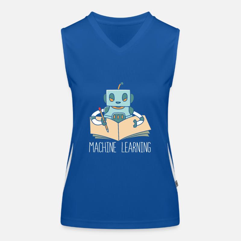 Künstliche Intelligenz GPT Funktionelles Kontrast-Tank Top für Frauen