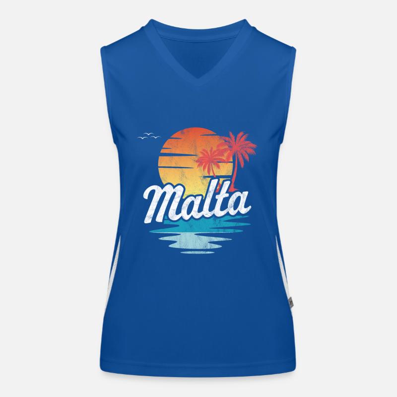 Malta Funktionelles Kontrast-Tank Top für Frauen