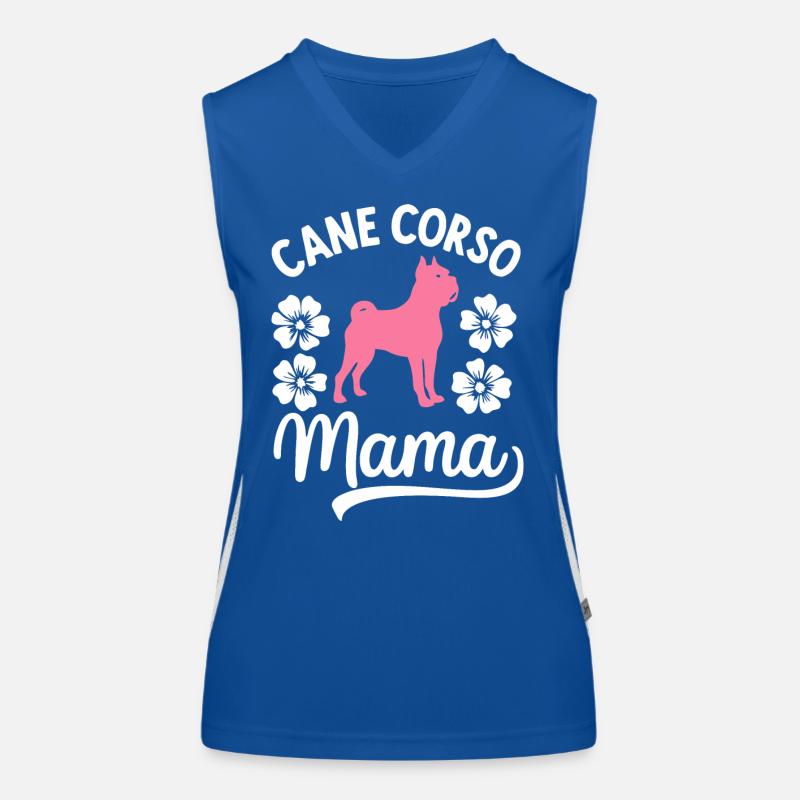 Cane Corso Hund Funktionelles Kontrast-Tank Top für Frauen