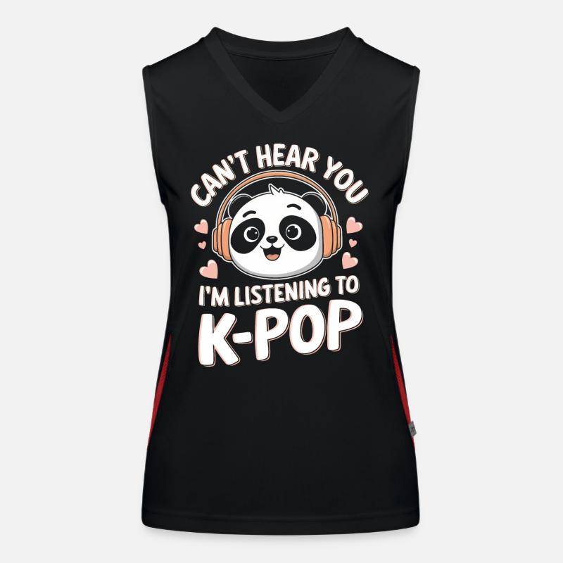 Musique K-Pop Pop Coréenne Débardeur respirant contrasté Femme
