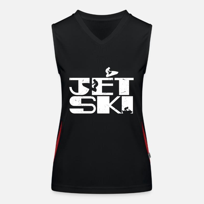 Jet Ski Women's Functional Contrast Tank Top
