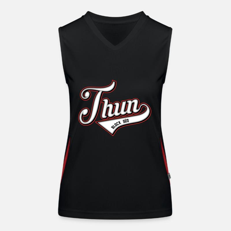 Thon Débardeur respirant contrasté Femme