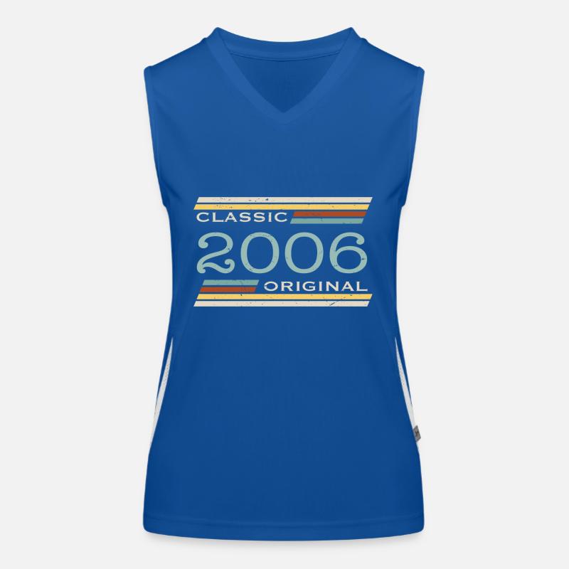 Vintage 2006, Classic, Original Women's Functional Contrast Tank Top