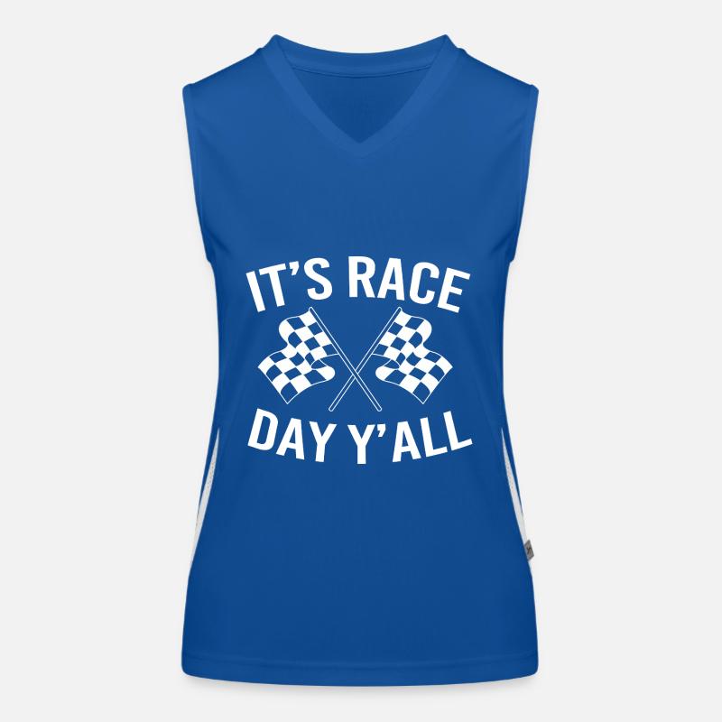Drag Race Funktionelles Kontrast-Tank Top für Frauen