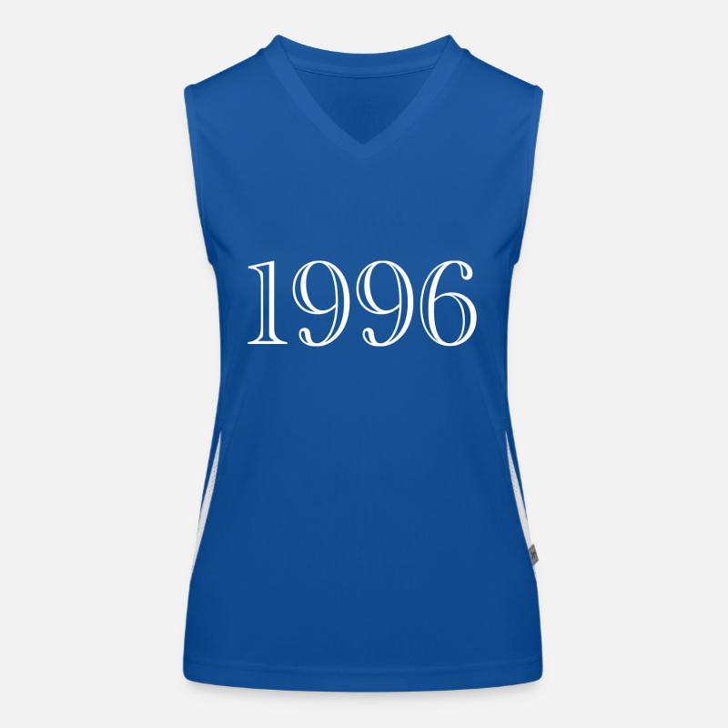 1996 - gift born in 1996 Women's Functional Contrast Tank Top