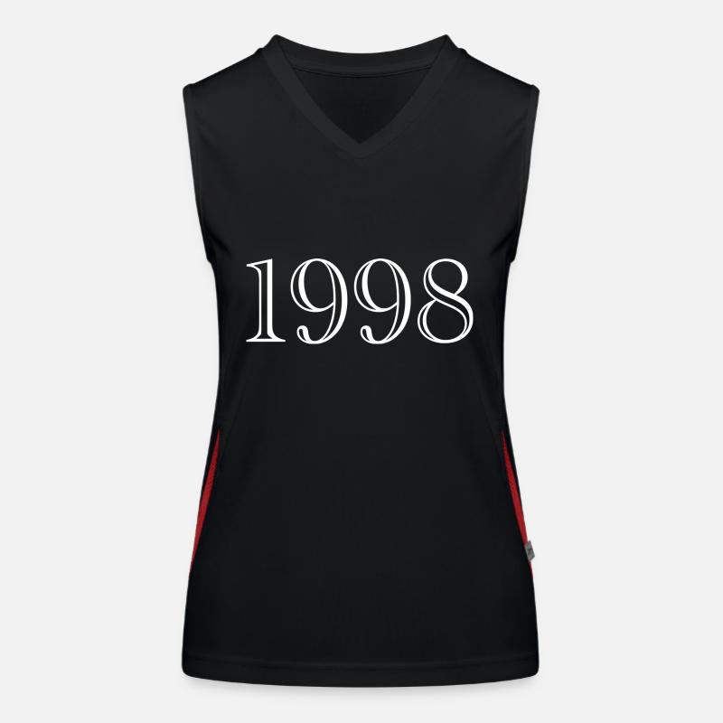 1998 - Geschenk geboren 1998 Funktionelles Kontrast-Tank Top für Frauen