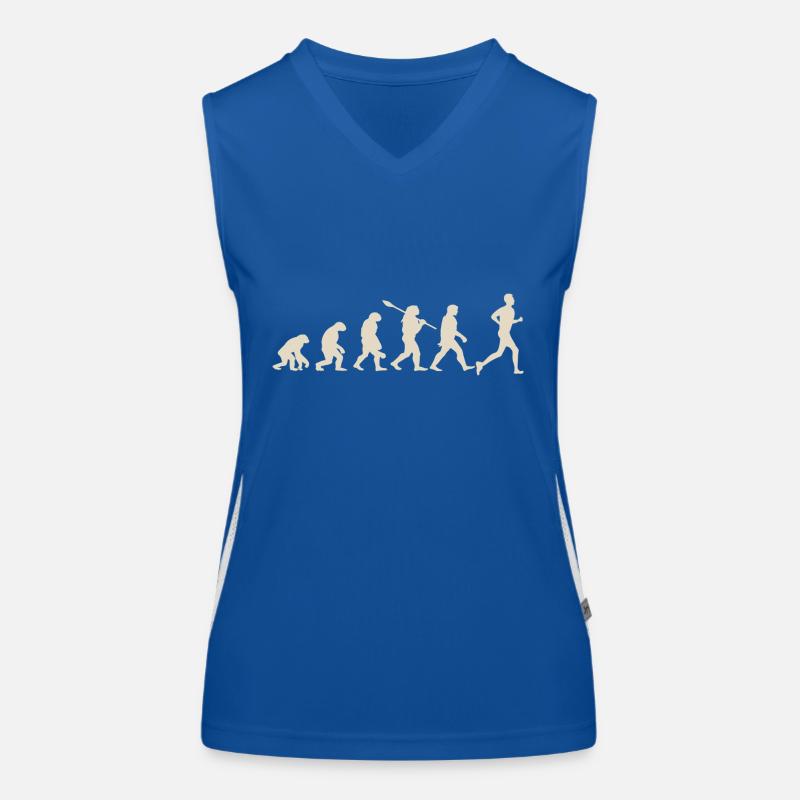 Evolution du marathon Débardeur respirant contrasté Femme