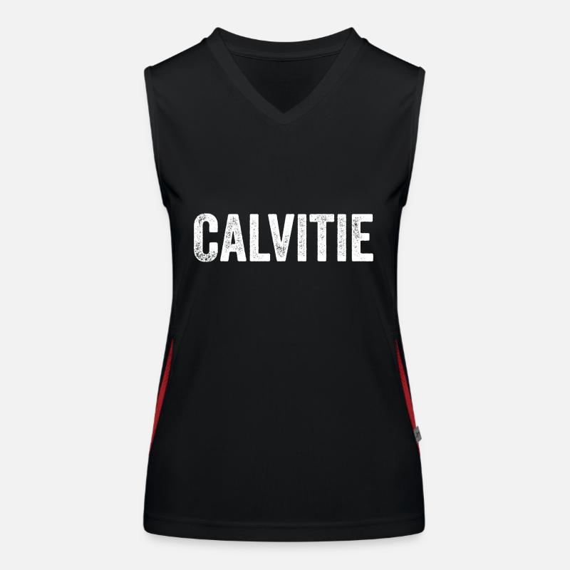 Baldness Women's Functional Contrast Tank Top
