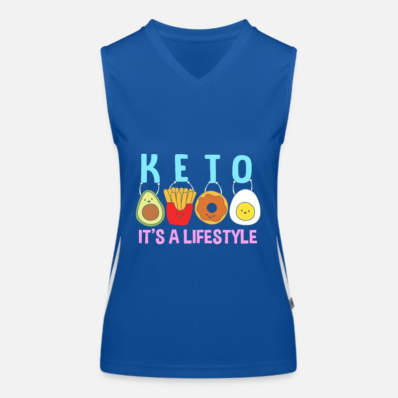 Keto Diet Women's Functional Contrast Tank Top