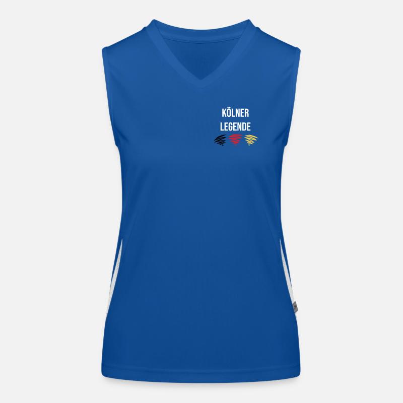 Cologne legend Women's Functional Contrast Tank Top