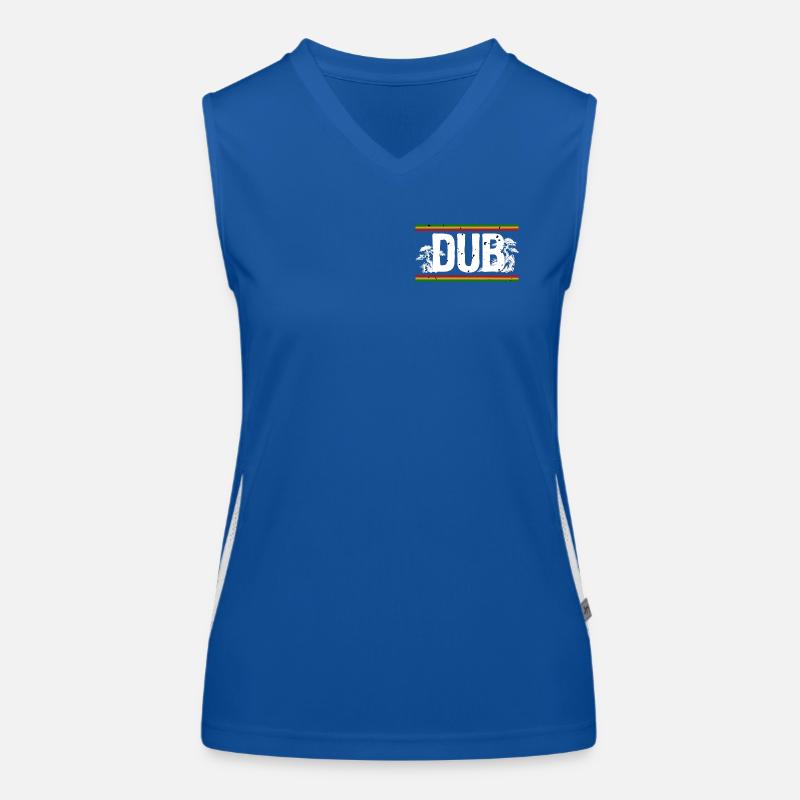 Dub Roots Reggae Forest Women's Functional Contrast Tank Top