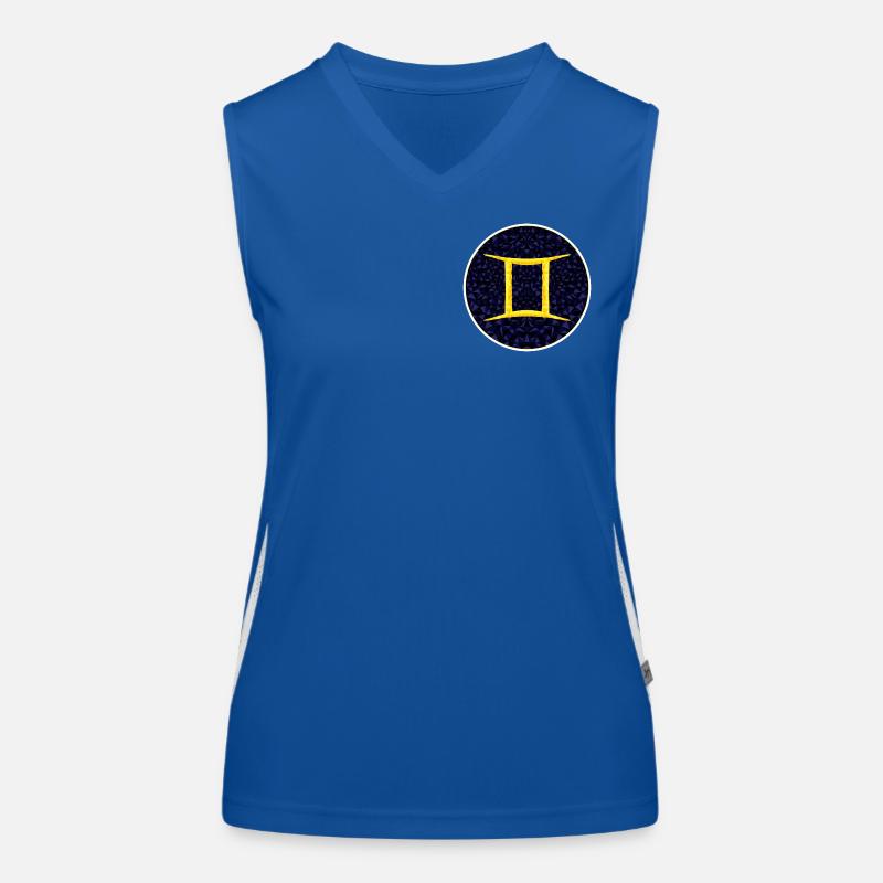 Gémeaux Débardeur respirant contrasté Femme