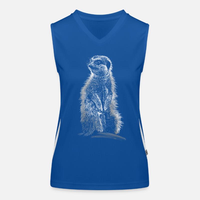 suricates Débardeur respirant contrasté Femme