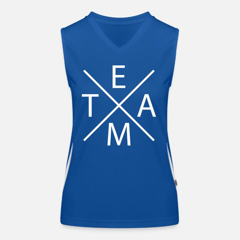 Team Funktionelles Kontrast-Tank Top für Frauen