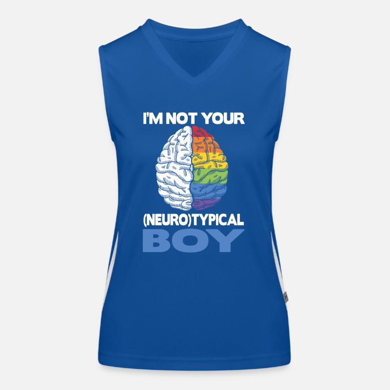 Neurodiversity Neurodiversity Autistic Autism Women's Functional Contrast Tank Top