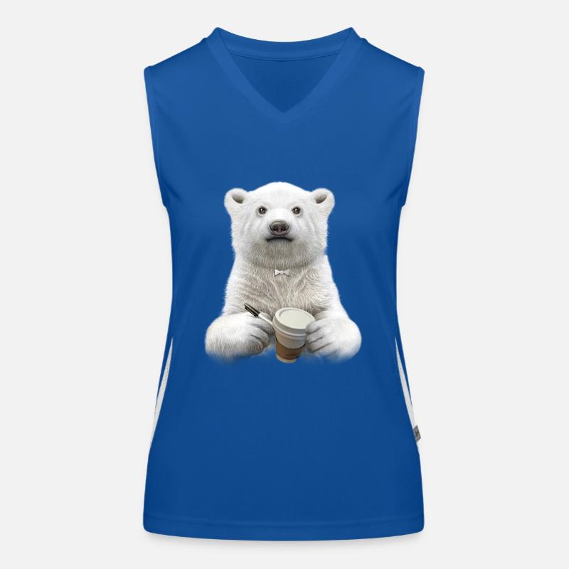BARISTA (PLAIN) Women's Functional Contrast Tank Top