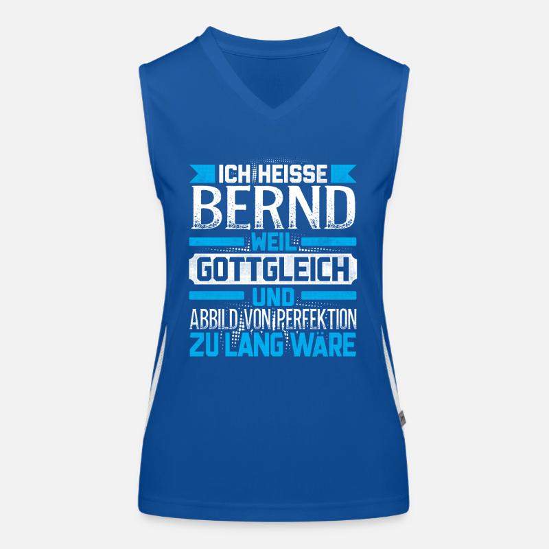 BERND - Gottgleich Funktionelles Kontrast-Tank Top für Frauen