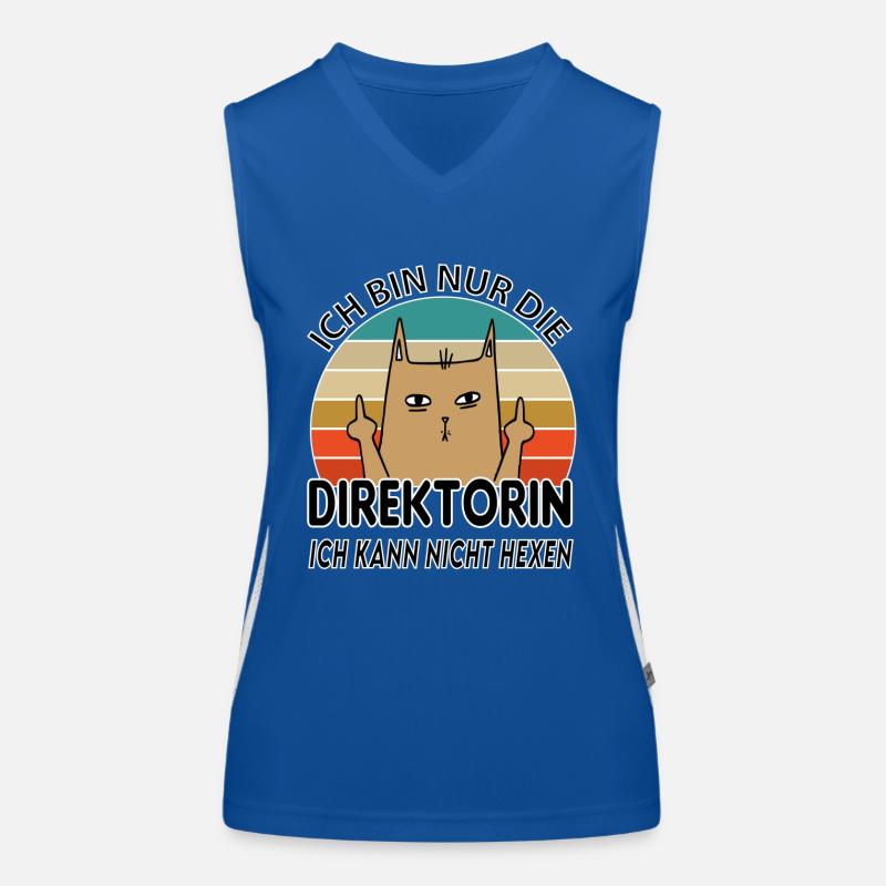 Direktorin Funktionelles Kontrast-Tank Top für Frauen