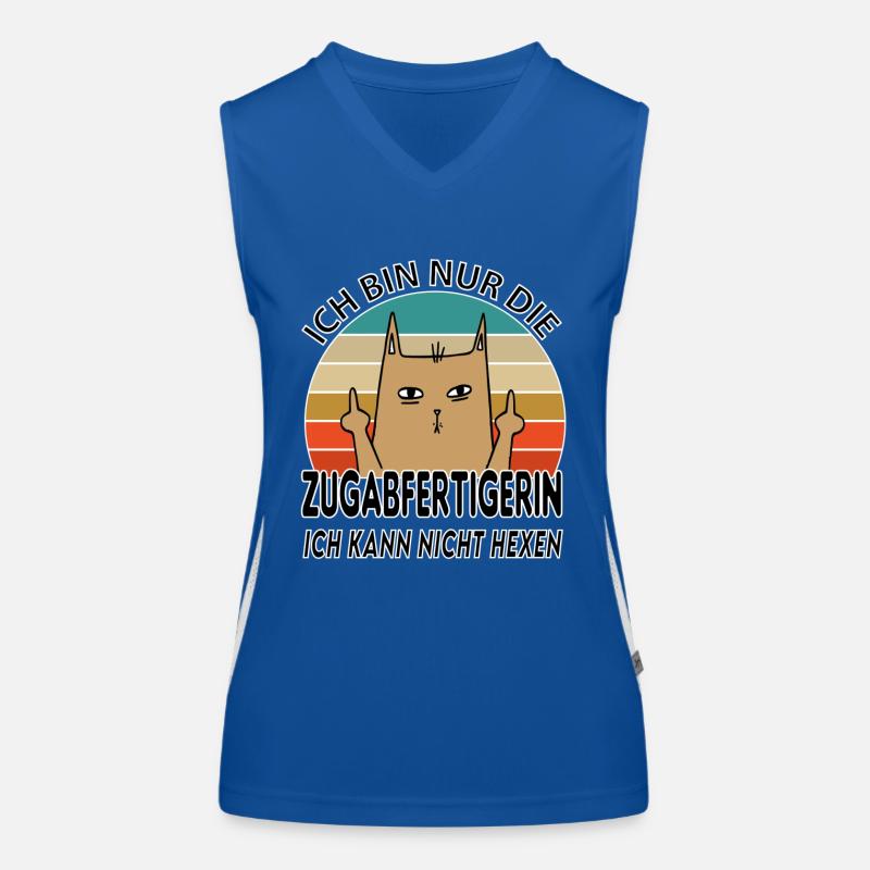 Zugabfertigerin Funktionelles Kontrast-Tank Top für Frauen