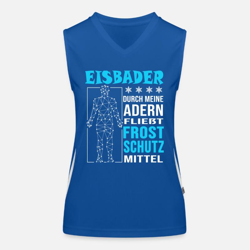 eisbader winterbader cold-resistant frost protection Women's Functional Contrast Tank Top