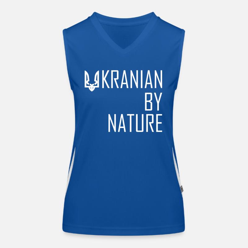 Ukrainiens par nature Débardeur respirant contrasté Femme