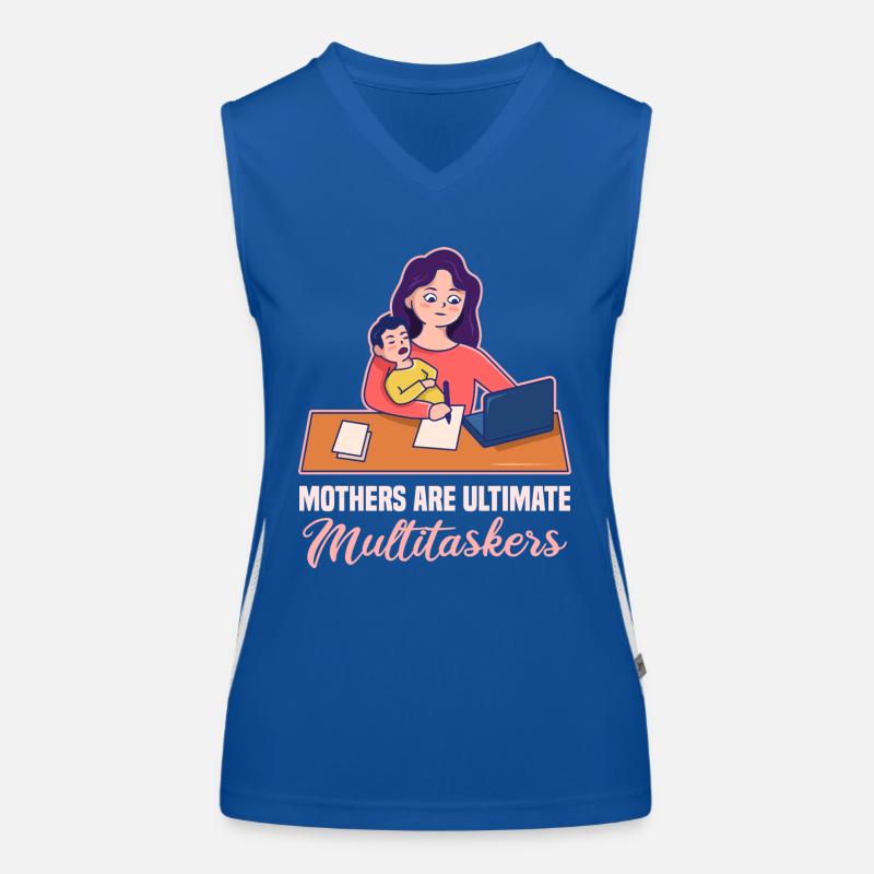 Multitasking-Design zum Muttertag Funktionelles Kontrast-Tank Top für Frauen