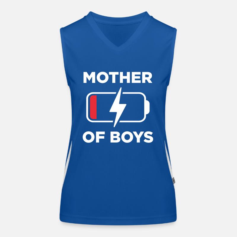 Mère de garçons Débardeur respirant contrasté Femme