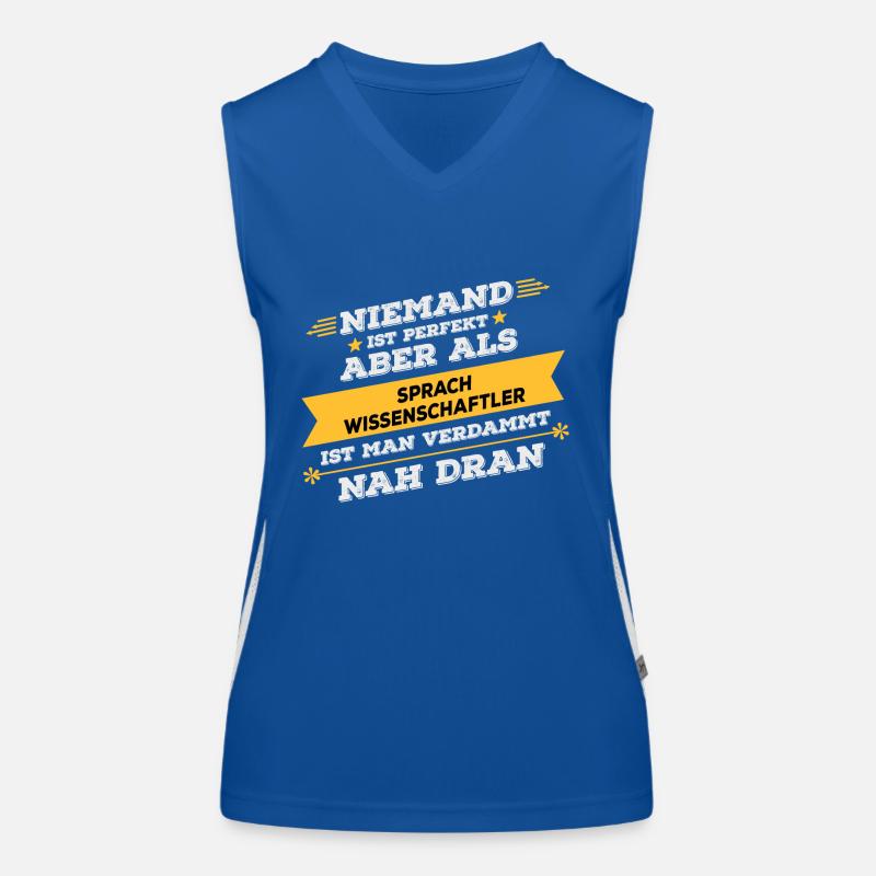 cadeau d'occupation Linguiste Débardeur respirant contrasté Femme