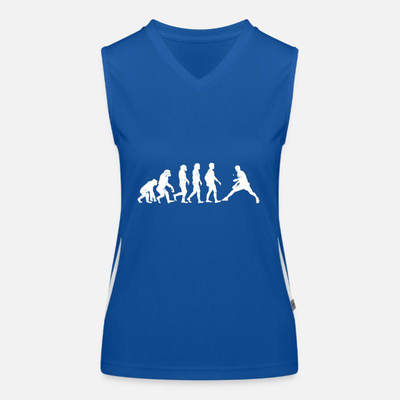 tischtennis evolution geschenk tabletennis tt Funktionelles Kontrast-Tank Top für Frauen