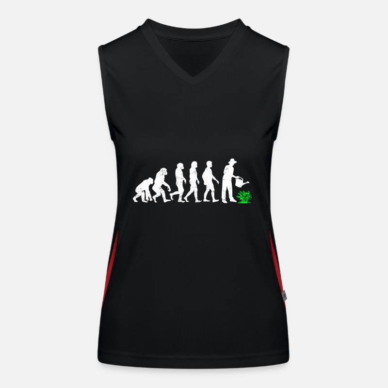 Gardener evolution development pour garden kanne Women's Functional Contrast Tank Top