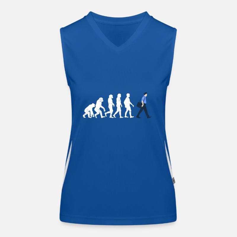 évolution Postman, profession du travail placarder Débardeur respirant contrasté Femme