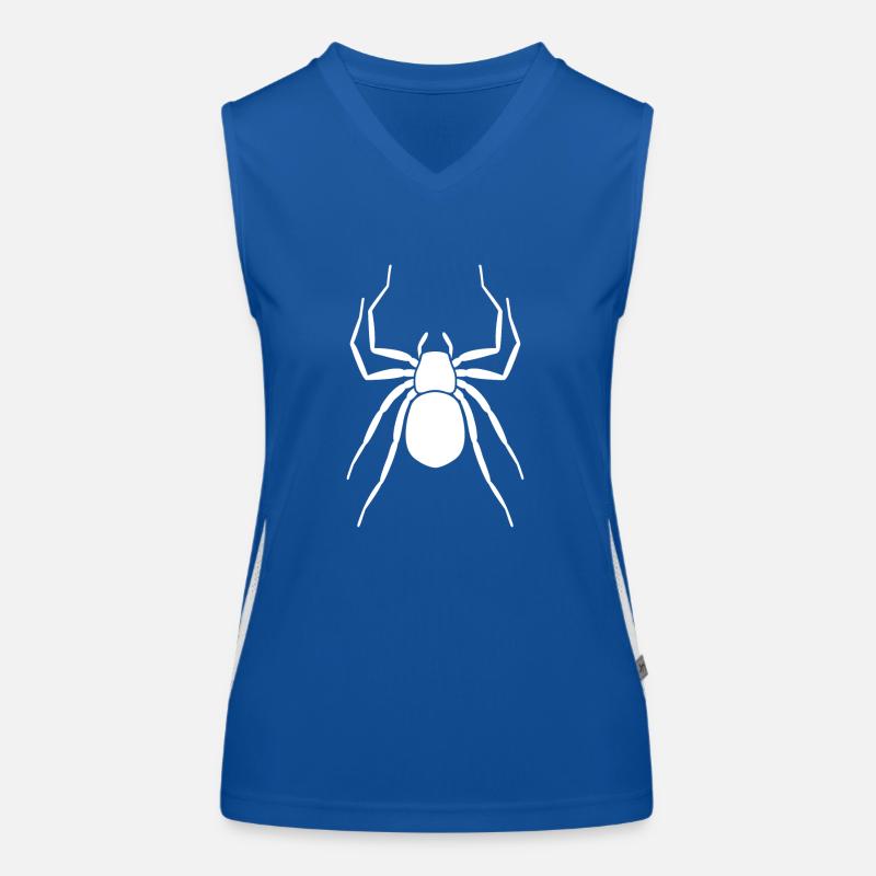 Spinne Funktionelles Kontrast-Tank Top für Frauen