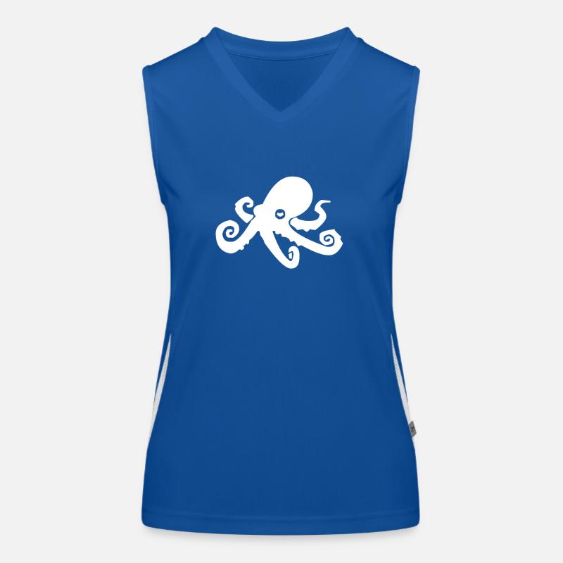 octopus Women's Functional Contrast Tank Top