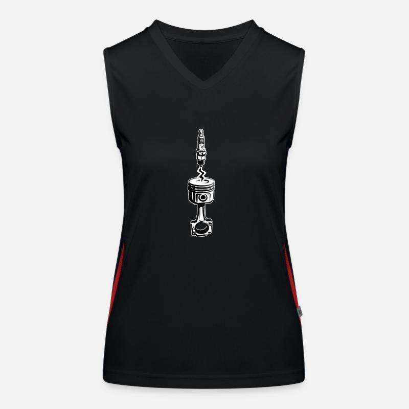 Spark & Piston Women's Functional Contrast Tank Top