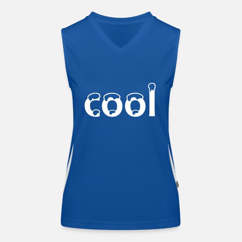 frais Débardeur respirant contrasté Femme