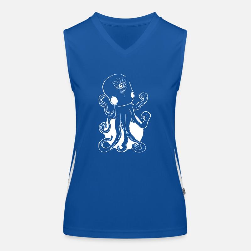 Octopus Alien Débardeur respirant contrasté Femme