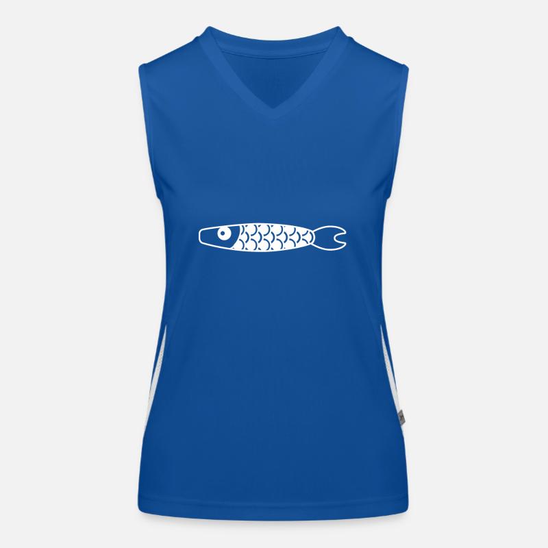 fish Women's Functional Contrast Tank Top