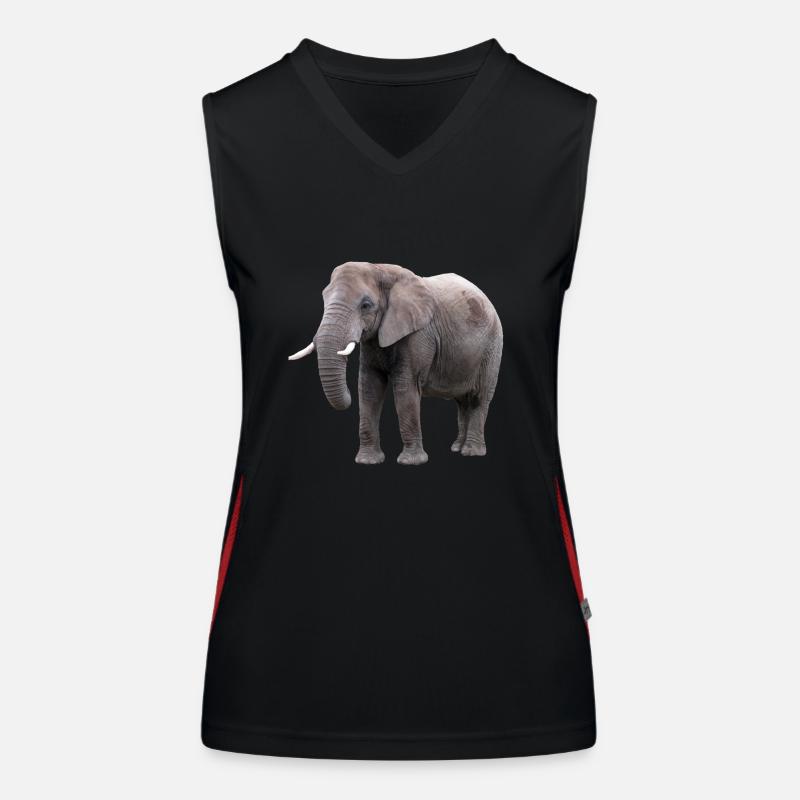 Éléphant Débardeur respirant contrasté Femme