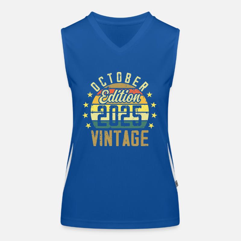 Legends were born in October 2025 - 2025 Women's Functional Contrast Tank Top